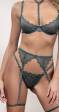 Completo di intimo sexy color petrolio
